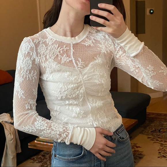 Lace Blouse 🪞 - Picture 1 of 2